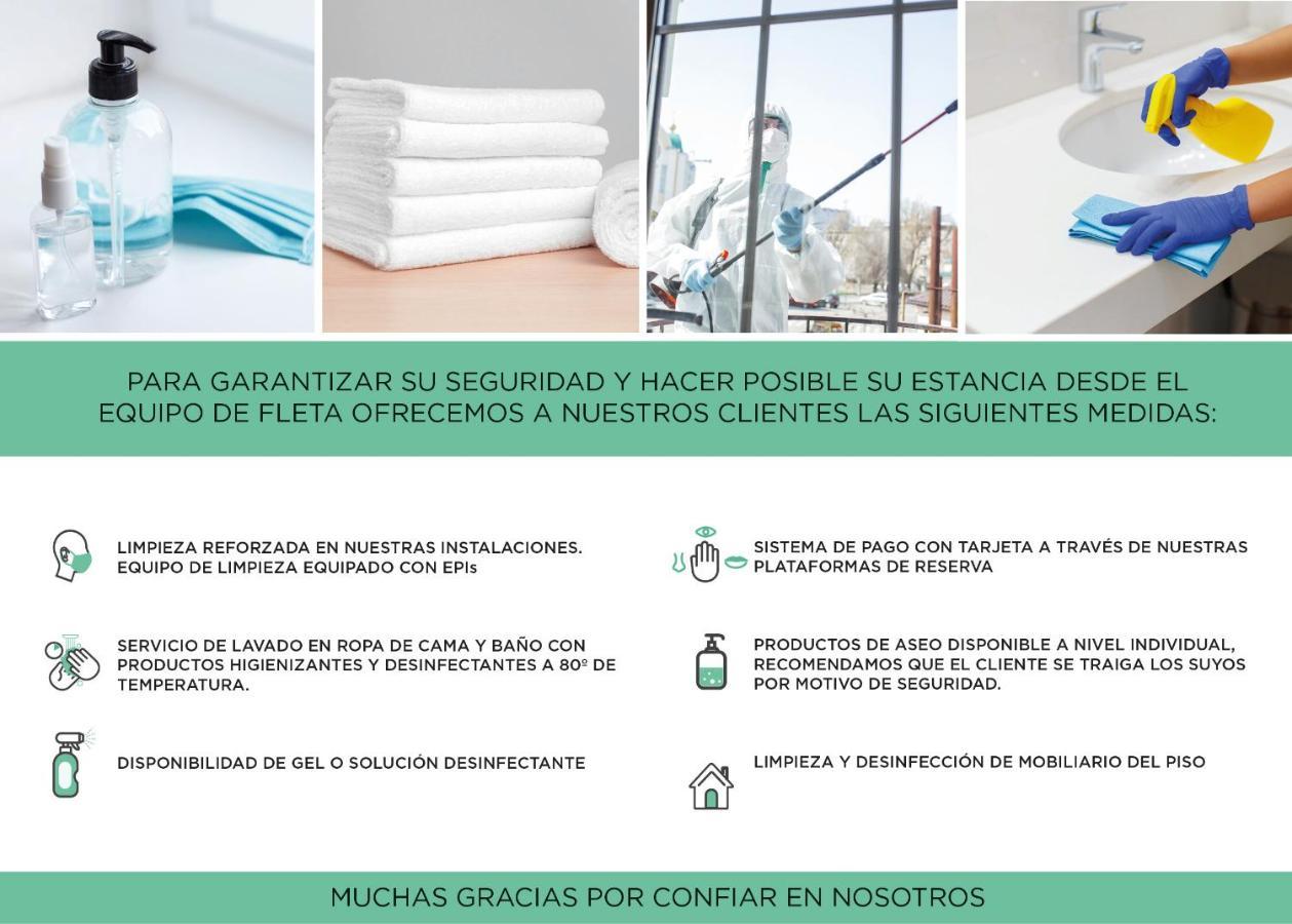 Apartamento Fleta Apartment Zaragoza Bagian luar foto