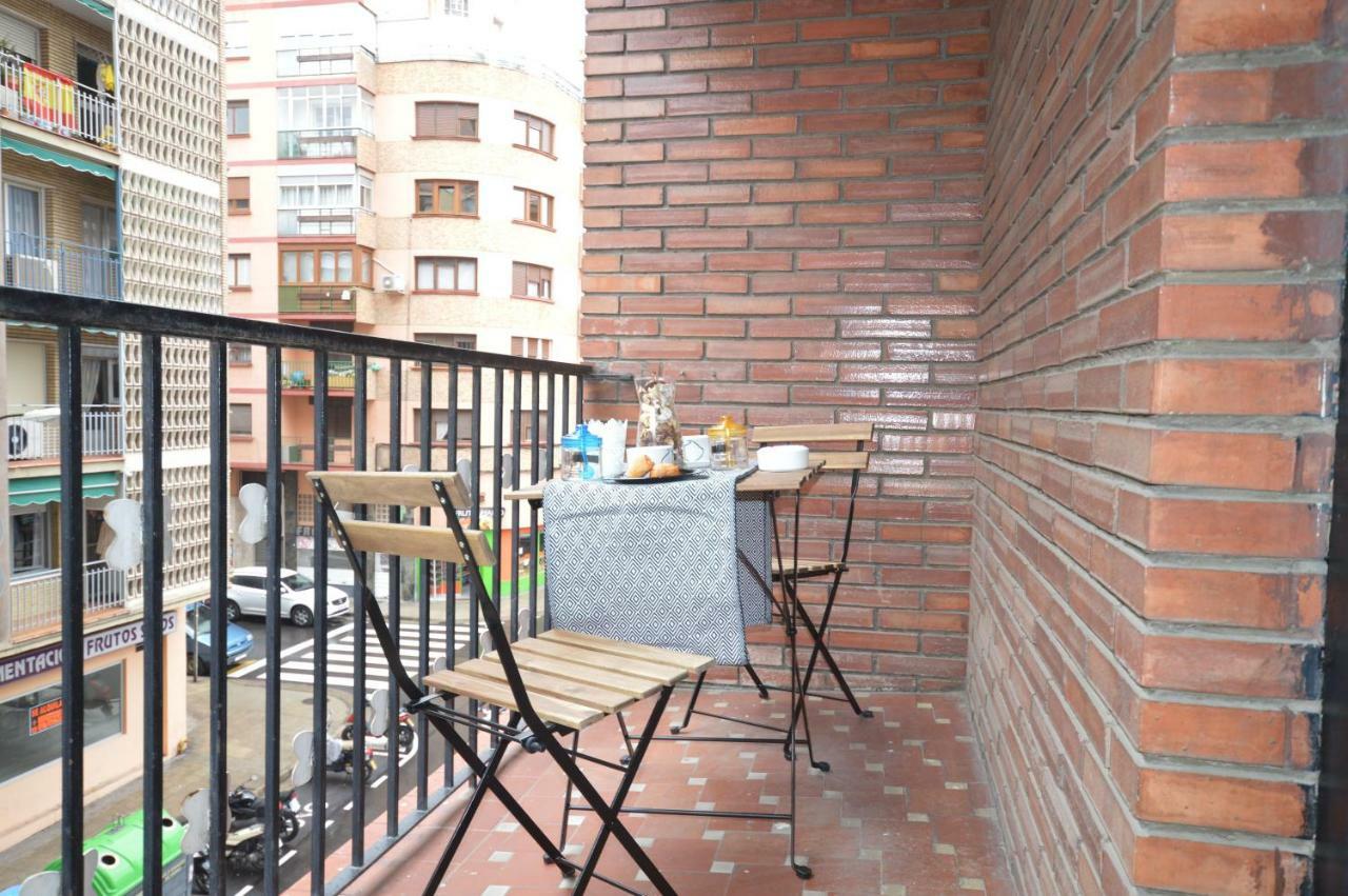 Apartamento Fleta Apartment Zaragoza Bagian luar foto