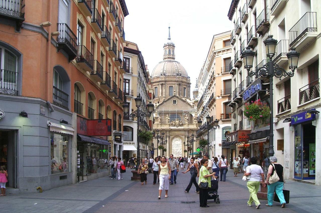 Apartamento Fleta Apartment Zaragoza Bagian luar foto
